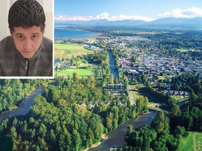 A man with a severe form of Tourette's syndrome (inset) has been welcomed with open arms in Comox, after being banned from a business in another community.