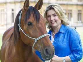 Lady Fiona, the current Countess of Carnarvon who is an historian and author of “Lady Almina” the woman who’s real life story formed the basis of the popular TV show Downton Abbey.