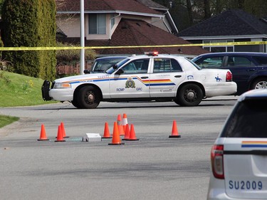 A man sitting in a BMW was shot at 86A Ave & 140th St just before 2:00 pm on April 4. [PNG Merlin Archive]