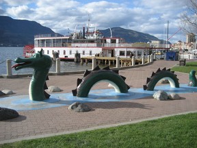 Ogopogo could get the heave-ho if councillors in Kelowna decide to ditch images of the mythical lake monster from its parade float.