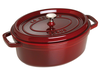A Staub oval cocotte, 5.7 quart size, from Hendrix Restaurant Equipment and Supplies. Retail price: $388.93. Like It Buy It price: $194.47, a savings of 50 per cent. https://www.likeitbuyitvancouver.com/products/van456