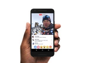Now you can broadcast and watch live videos from the Facebook app.