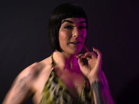 Local headline performer of The Vancouver International Burlesque festival, Lola Frost