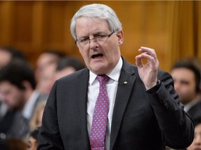 A spokesman for Transport Minister Marc Garneau (seen in the House of Commons) said the minister was annoyed that the Port of Vancouver did not give him a headsup that they were issuing a permit for construction of a jet fuel pipeline to YVR.