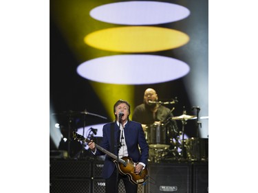 Paul McCartney performs in concert at Rogers Arena, Vancouver April 19 2016.