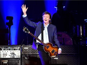 Paul McCartney performs on Opening Night of his tour at Save Mart Center on April 13, 2016 in Fresno, California.