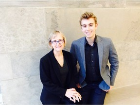 Anne Giardini (left) and her son Nicholas Giardini (right) have written a book together.