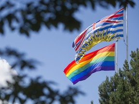 A charge of mischief under $5,000 has been laid following the burning of a rainbow Pride flag at the University of British Columbia.