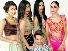 Kirti Singh, Nikita Singh, Harkirat Deol and Jessica Sui will wear designer Parvesh Jai's gowns until Sunday at Bridal Fashion Week.