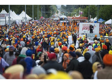 The annual Vaisakhi parade in Surrey, BC attracted more than an estimated 200,000 people Saturday, April 23, 2016.