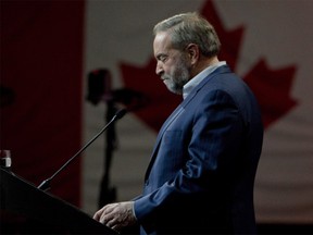 Federal NDP leader Mulcair his own worst enemy