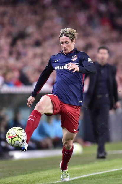 Atletico Madrid's Fernando Torres.