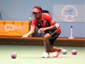 Twenty-year-old Pricilla Westlake of Delta is rising star in lawn bowls, putting a lie to the notion that the sport is merely a relaxing social activity for geezers and grey hairs.