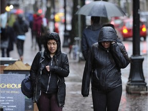 Environment Canada has issued rainfall warnings for Metro Vancouver, the Fraser Valley and Howe Sound.