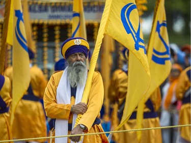 Thousands of people watched the 2016 Vaisakhi Parade in Vancouver on April 16, 2016.