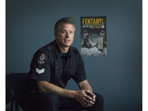 Sgt. Randy Fincham has been warning of the dangers of fentanyl on behalf of Vancouver police and local health officials amid a rash of overdoses throughout 2016.