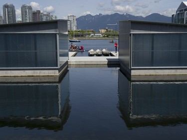 The False Creek Paddling Centre on False Creek in Vancouver on April 30, 2016.