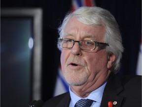 British Columbia's provincial health officer has taken a comprehensive look at the health and well-being of the almost one million children and youth in the province in a report that is the first of its kind in Canada. Provincial health officer Dr. Perry Kendall is shown in a file photo.