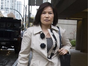 Trang Dao Thien Nguyen is seen outside court during her trial in 2011.