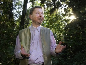 Eckhart Tolle is a new-age teacher blending elements of Buddhism and Hinduism for Western consumption. (Steve Bosch/Vancouver Sun)
