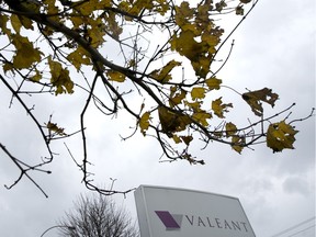 Valeant Pharmaceuticals said early Tuesday that it has sold off chunks of the company to foreign companies in two transactions.