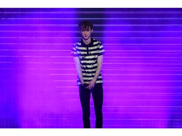 LAS VEGAS, NV - MAY 22:  Recording artist Troye Sivan performs onstage during the 2016 Billboard Music Awards at T-Mobile Arena on May 22, 2016 in Las Vegas, Nevada.