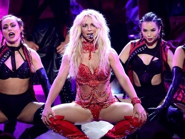 Britney Spears performs onstage during the 2016 Billboard Music Awards at T-Mobile Arena on May 22, 2016 in Las Vegas, Nevada.