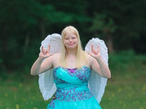 Angel Magnussen has made more than 1,000 blankets for sick children. — Andrea Anderson Photography.