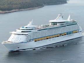 Royal Caribbean Voyager-class ship Explorer of the Seas is 1,020 feet long and can hold 3,840 passengers.