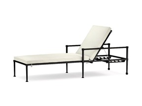 Bridgehampton outdoor chaise from Williams-Sonoma Home, frame US $1,050 (about Cdn $1,640), cushions US$495 (about Cdn $770), WSHome.com.