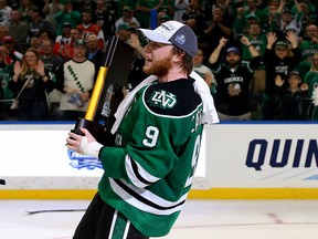 Drake Caggiula captured an NCAA title this season with North Dakota. — Getty Images