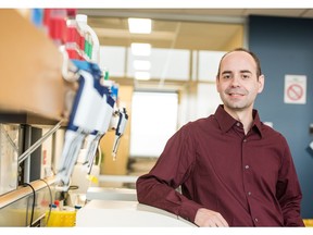 Carles Vilarino-Guell, a professor of medical genetics at UBC and a member of the Djavad Mowafaghian Centre for Brain Health, is on a team of researchers that have identified a gene mutation that causes the worst form of MS. [PNG Merlin Archive]