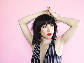 Carly Rae Jepsen plays Rogers Arena May 20. Handout