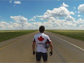 Chris Cull will be riding his bike across Canada in 2016, for the second time, to raise awareness about opioid dependency.
