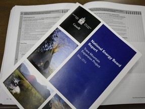 The 533-page National Energy Board report on the Trans Mountain pipeline expansion project was rejected by opponents within minutes of being made public.