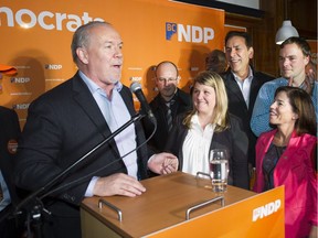 NDP leader John Horgan.