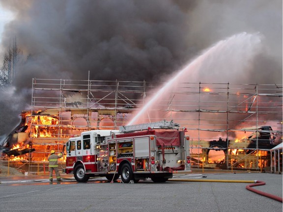 White Rock fire causes water problems | Vancouver Sun