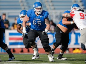 ‘Once you step on the field, everyone is equal,’ says offensive lineman Dillon Guy, who had his final season at the University at Buffalo wiped out by a knee injury. Guy saw his draft status drop, and he was picked 30th overall by the B.C. Lions in last week’s CFL draft of Canadians.
