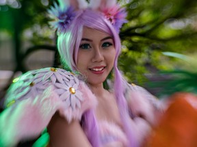 Easter Bunny Cosplay at Sakura-Con in Seattle by Highwinded