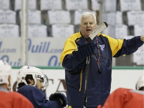 ‘I had a bunch of old farts in Dallas, and I had no choice,’ St. Louis Blues head coach Ken Hitchcock recalls of his occasionally stultifying 1999 Cup-winning Stars team. ‘The game’s changed now. You can’t play the game on three-quarter ice, you have to play on your toes.’