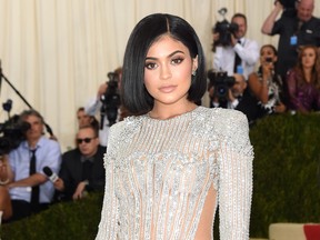 Kylie Jenner attends the "Manus x Machina: Fashion In An Age Of Technology" Costume Institute Gala at Metropolitan Museum of Art on May 2, 2016 in New York City.