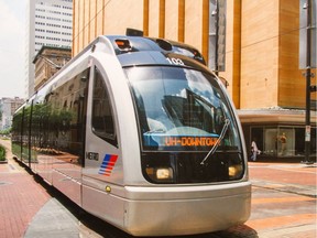 Light rapid transit in Houston. A similar system in Surrey should help pay for itself by drawing more people to transit. Indeed, additional riders is a key part of funding TransLink's 10-year plan to increase transit services in Metro Vancouver.