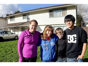Sarah Scarrow and her children were chosen as recipients of the Extreme Home Makeover conducted under the auspices of the Church in the Valley.