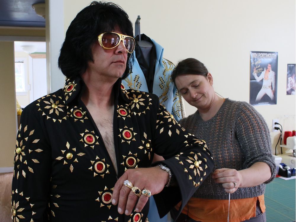 Suiting up Elvis a king-sized online business for Nanaimo woman