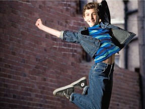 Nolan Fahey stars as the title character in the Arts Club's production of Billy Elliot.