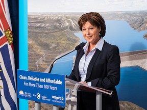 Premier Christy Clark announces the Site C dam will go ahead. More than 200 Canadian academics called on Prime Minister Justin Trudeau Tuesday to order B.C. Hydro to halt construction of the $8.8 billion Site C project.