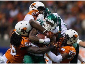 It took several B.C. Lions to stop Anthony Allen when he played for the Saskatchewan Roughriders last year. This year he'll be trying to be a handful for the Lions' opponents.