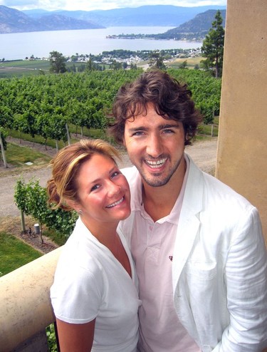 Sophie Gregoire and Justin Trudeau extended their honeymoon in 2005 with a quiet stay at Anthony von Mandl's Mission Hill Family Winery.