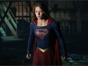 Production of Supergirl, starring Melissa Benoist, was flooded out of the Vancouver Public Library.