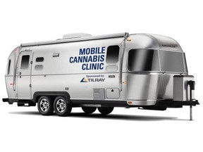 Tilray, the federally licensed medical cannabis producer based in Nanaimo, is sending its Mobile Cannabis Clinic across the country to offer Canadians increased access to local physicians knowledgeable about medical cannabis. It will leave Vancouver Island on June 6, 2016, and end in Ottawa in August. [PNG Merlin Archive]